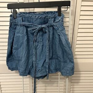 Good condition cotton paper bag tie  shorts